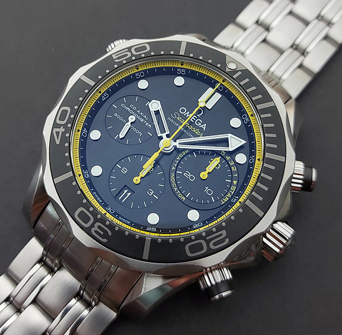 Omega Seamaster Diver 300M Co-Axial Chronograph Wristwatch Ref. 212.30.44.50.01.002